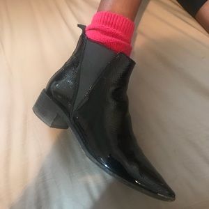 ACNE JENSEN BOOT/// blk patent